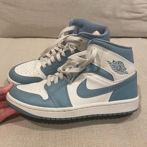 Nike Women's Sneakers - Blue and White